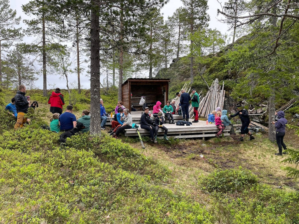 Søndag 15. juni mellom kl 12 - 13 arrangerer vi kaffeservering ved Gudrunhula.